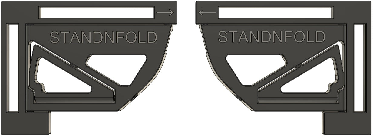 Laptop stand standnfold