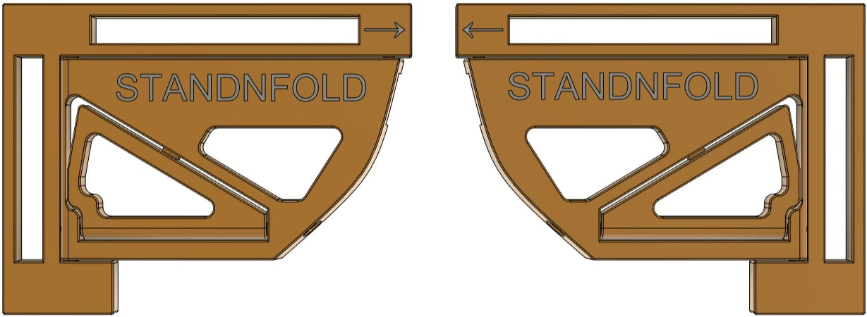 Laptop stand standnfold