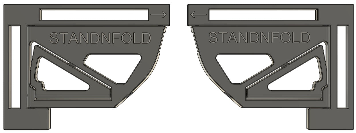 Laptop stand standnfold