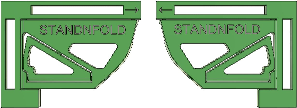 Laptop stand standnfold