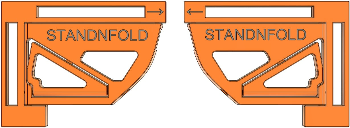 Laptop stand standnfold
