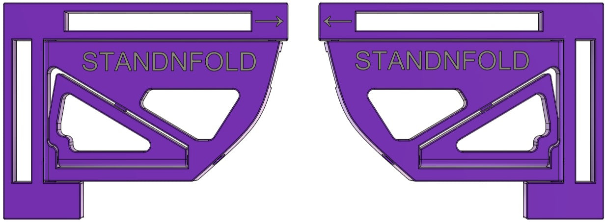 Laptop stand standnfold