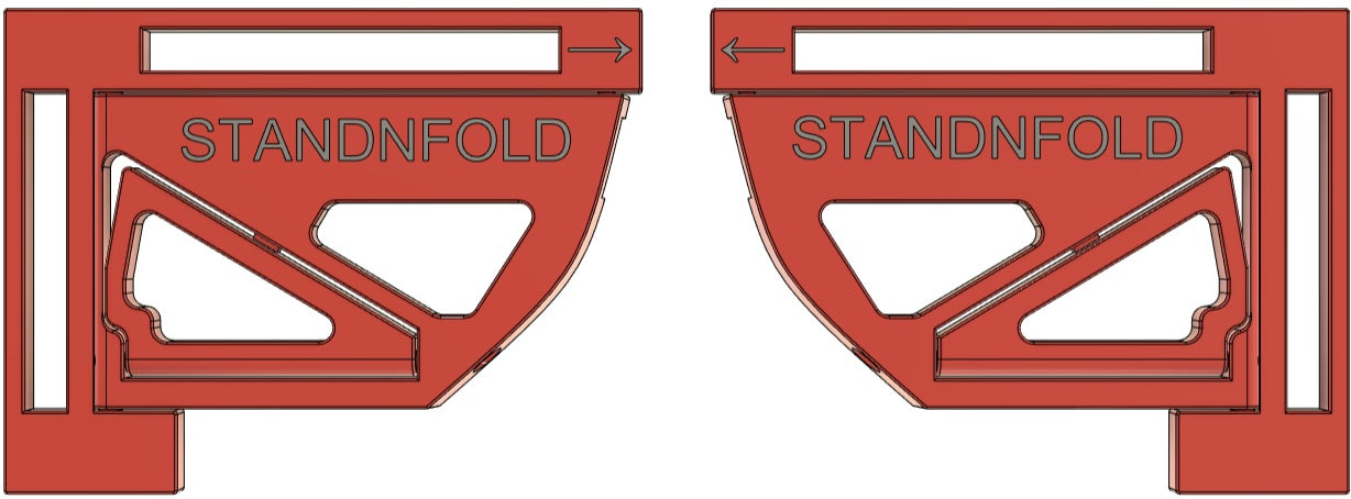 Laptop stand standnfold