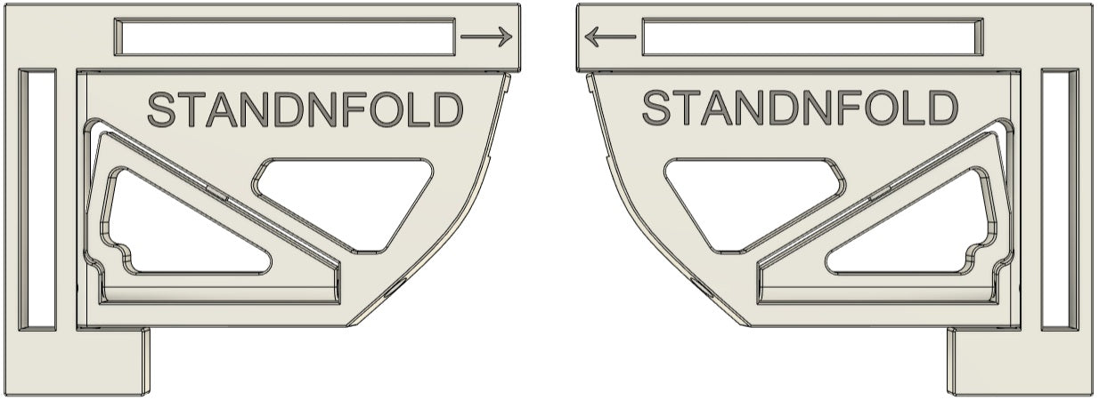 Laptop stand standnfold
